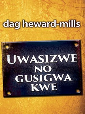 cover image of Uwasizwe No Gusigwa Kwe